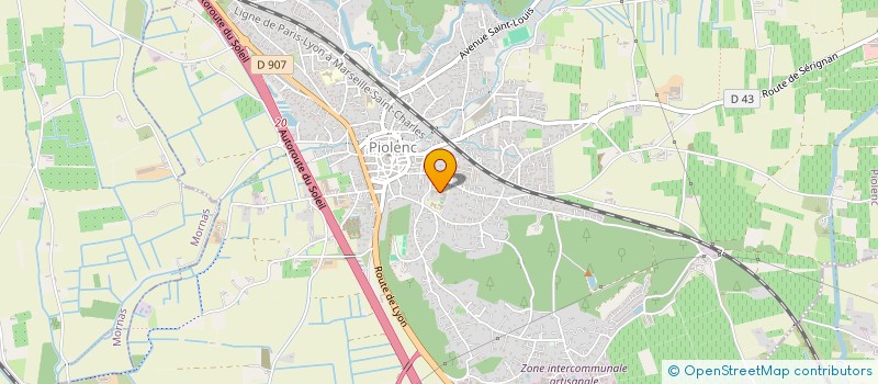 localisation de l'entreprise MADAME KAREEN KAM  PIOLENC