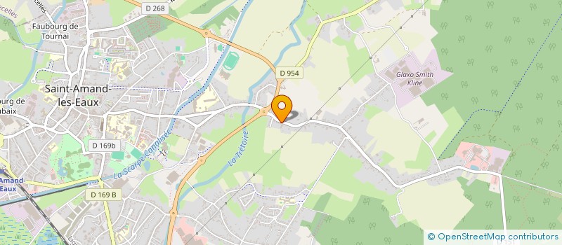 localisation de l'entreprise MADAME KAREEN VOGT  SAINT-AMAND-LES-EAUX