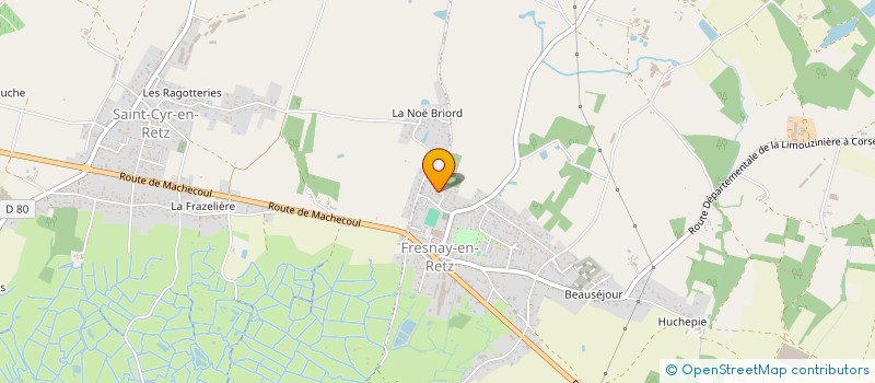 localisation de l'entreprise MADAME KAREEN WOLFE-TAYLOR  VILLENEUVE-EN-RETZ