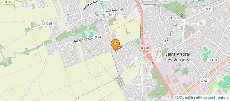 localisation de l'entreprise MADAME KAREL KENNE LONTSI à SAINT-ANDRE-LES-VERGERS