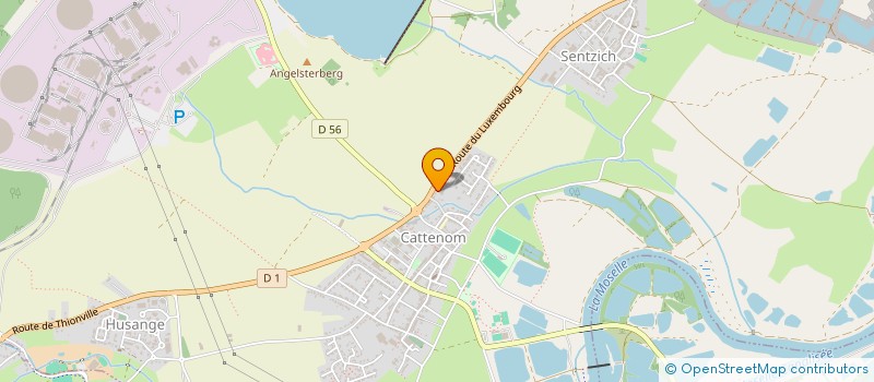 localisation de l'entreprise MADAME KAREL KNEPPERT  CATTENOM