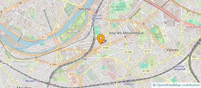 localisation de l'entreprise MADAME KARELL SENECHAL à ISSY-LES-MOULINEAUX