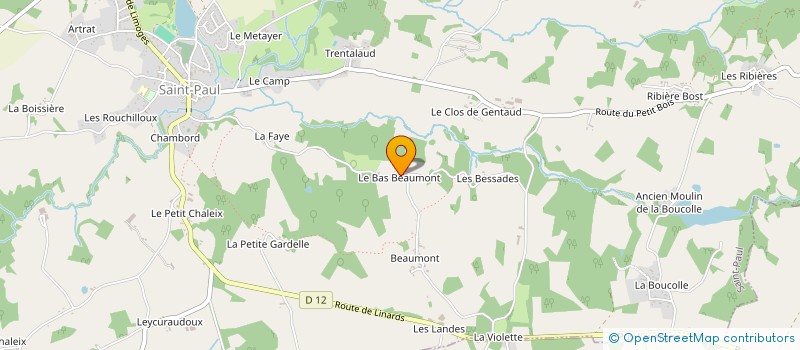 localisation de l'entreprise MADAME KARELLE BRETON à SAINT-PAUL