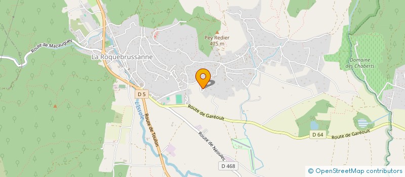 localisation de l'entreprise MADAME KARELLE DE SA  LA ROQUEBRUSSANNE