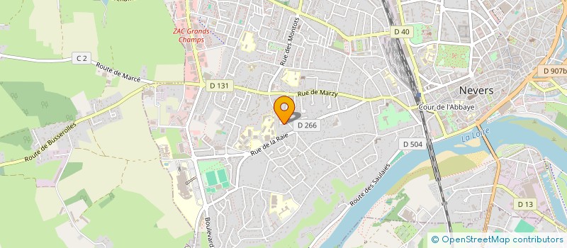 localisation de l'entreprise MADAME KARELLE KALIFA à NEVERS