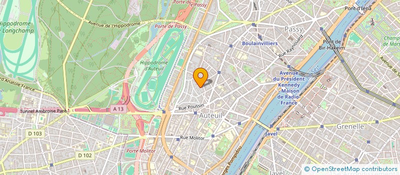 localisation de l'entreprise MADAME KAREN ABEHSERA  PARIS