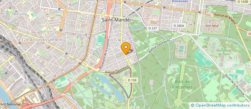 localisation de l'entreprise MADAME KAREN ABITAN à SAINT-MANDE