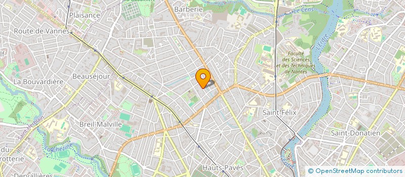 localisation de l'entreprise MADAME KAREN AGUINET à NANTES