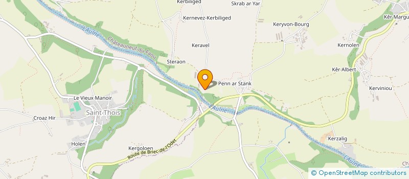 localisation de l'entreprise MADAME KAREN ARMSTRONG à CHATEAUNEUF-DU-FAOU