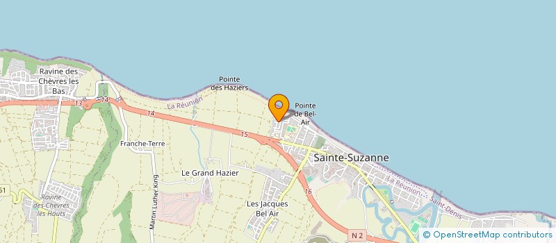 localisation de l'entreprise MADAME KAREN ATHION  SAINTE-SUZANNE