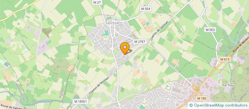 localisation de l'entreprise MADAME KAREN BALLON VERDUGO  SAUSSAN