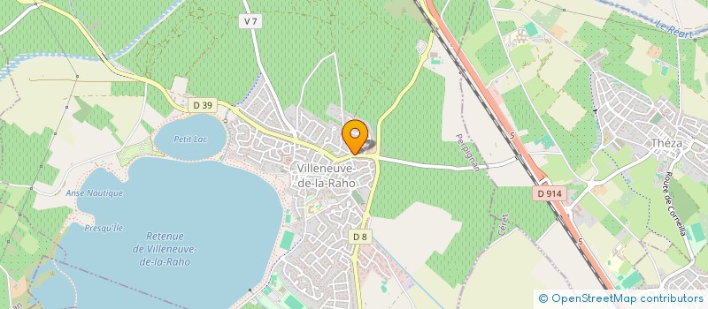 localisation de l'entreprise MADAME KAREN BARTHE  VILLENEUVE-DE-LA-RAHO