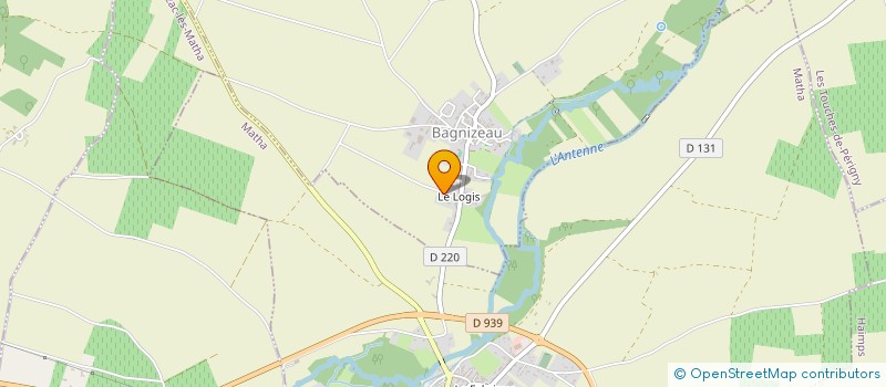 localisation de l'entreprise MADAME KAREN BEGUE  BAGNIZEAU