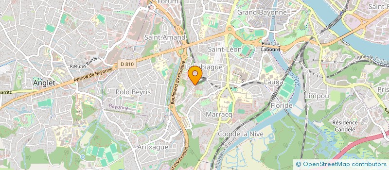 localisation de l'entreprise MADAME KAREN BENTO  BAYONNE