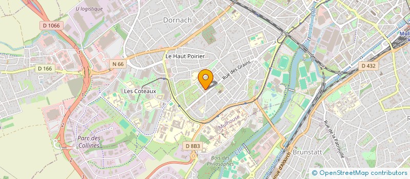 localisation de l'entreprise MADAME KAREN BERTHELON  MULHOUSE