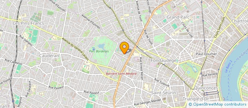 localisation de l'entreprise MADAME KAREN BORDARIES  BORDEAUX