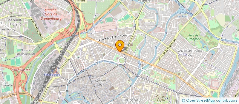 localisation de l'entreprise MADAME KAREN BOYER à STRASBOURG