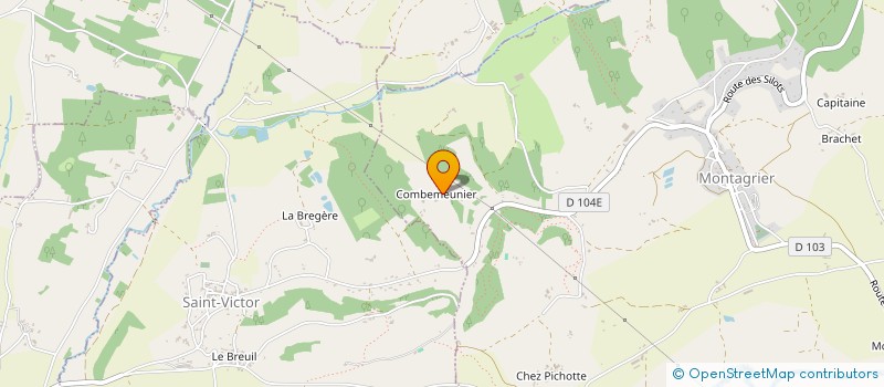 localisation de l'entreprise MADAME KAREN BROWN à MONTAGRIER