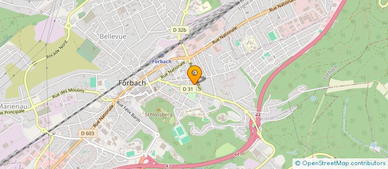 localisation de l'entreprise MADAME KAREN CASTILLO OSARIO  MORSBACH