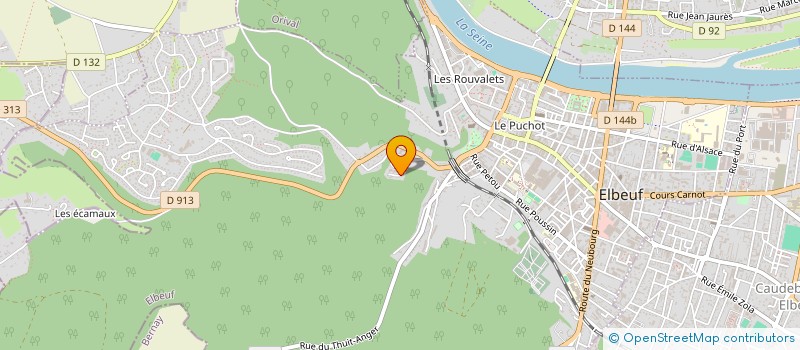 localisation de l'entreprise MADAME KAREN CHEVALLIER à ELBEUF