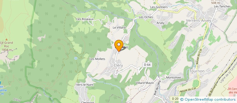 localisation de l'entreprise MADAME KAREN CORNUTY  NOTRE-DAME-DES-MILLIERES