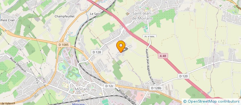 localisation de l'entreprise MADAME KAREN DAMIEUX-VERDEAU  SAINT-JEAN-DE-MOIRANS
