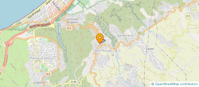 localisation de l'entreprise MADAME KAREN DARDELIN  SAINT-PAUL