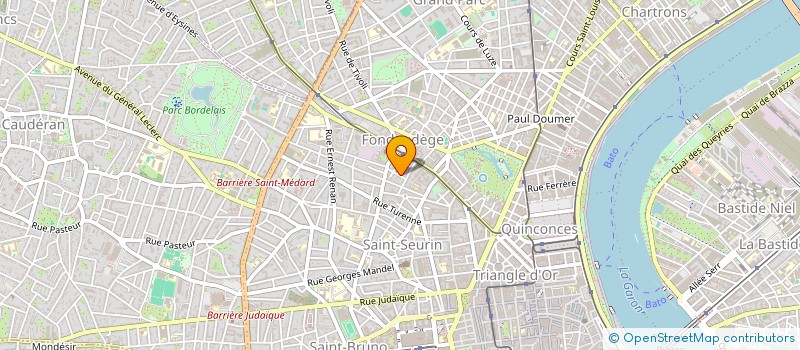 localisation de l'entreprise MADAME KAREN DE GRAAFF  BORDEAUX