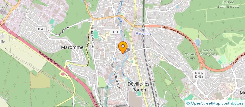 localisation de l'entreprise MADAME KAREN DESTOOP  MAROMME