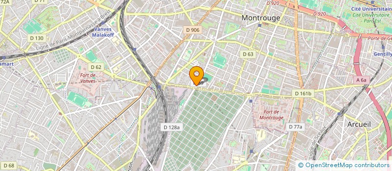 localisation de l'entreprise MADAME KAREN DIPENDE  MONTROUGE