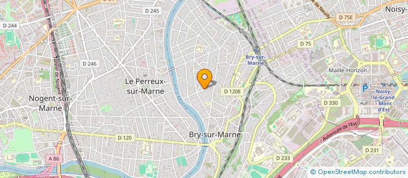 localisation de l'entreprise MADAME KAREN DISCORS  BRY-SUR-MARNE