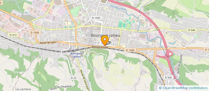 localisation de l'entreprise MADAME KAREN DOLCIANI à BOURGOIN-JALLIEU
