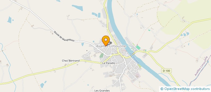 localisation de l'entreprise MADAME KAREN EDWARDS à AVAILLES-LIMOUZINE