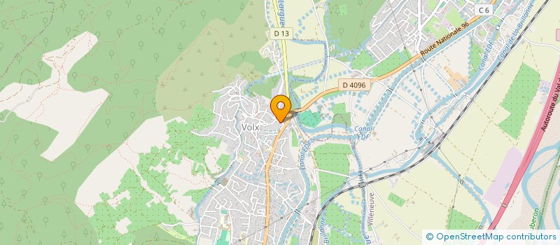 localisation de l'entreprise MADAME KAREN FLEUREAU  VOLX