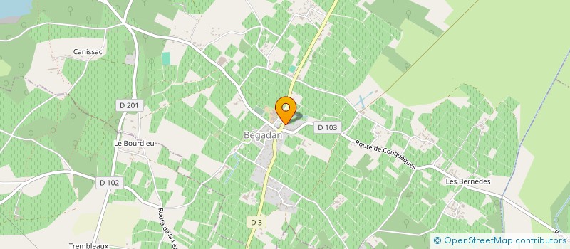 localisation de l'entreprise MADAME KAREN FONTAGNERES à GAILLAN-EN-MEDOC