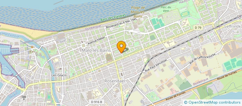 localisation de l'entreprise MADAME KAREN FOUQUE  DUNKERQUE