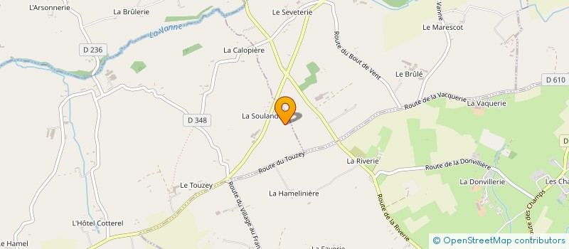 localisation de l'entreprise MADAME KAREN FUDGE  SAINT-DENIS-LE-GAST