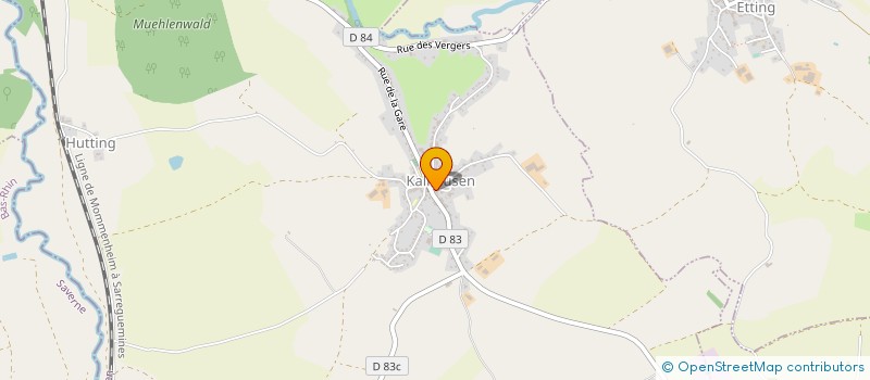 localisation de l'entreprise MADAME KAREN GALBE  KALHAUSEN