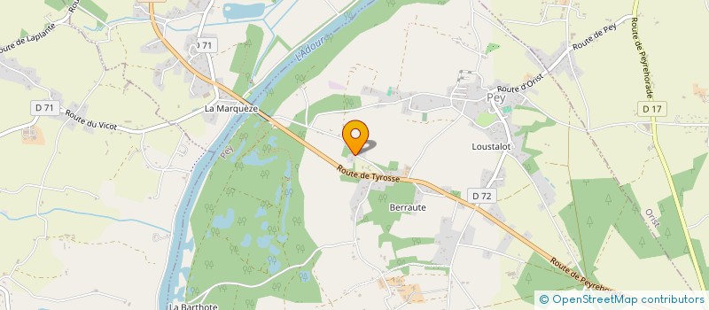 localisation de l'entreprise MADAME KAREN GARDY  PEY