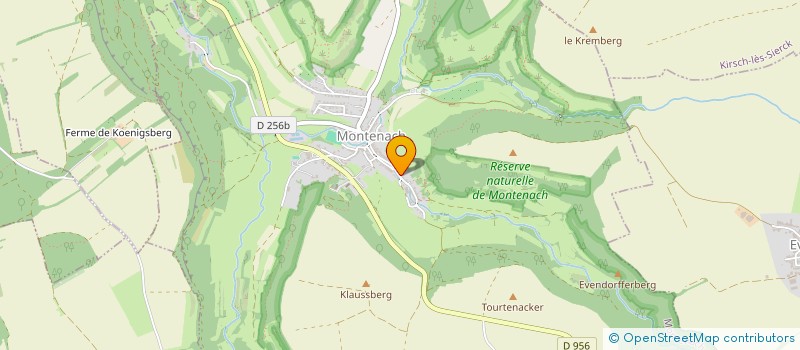 localisation de l'entreprise MADAME KAREN GIRARDIN  MONTENACH