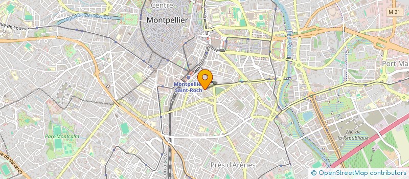 localisation de l'entreprise MADAME KAREN GLASIAN à MONTPELLIER