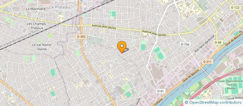 localisation de l'entreprise MADAME KAREN GOBET  ARGENTEUIL