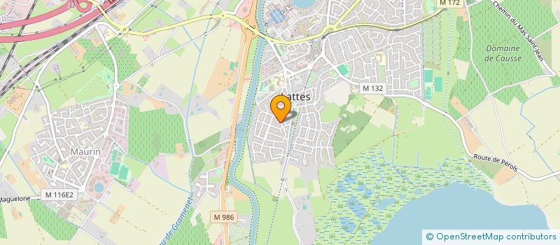 localisation de l'entreprise MADAME KAREN GOSSET à LATTES