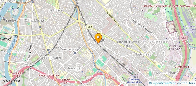 localisation de l'entreprise MADAME KAREN HOOKER LOSADA à TOULOUSE