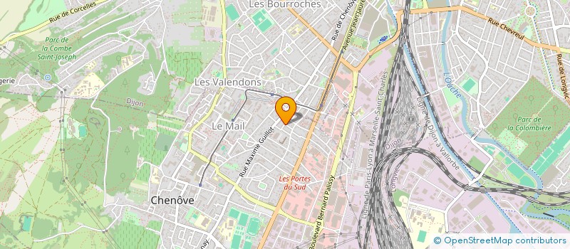 localisation de l'entreprise MADAME KAREN HUBERT à CHENOVE