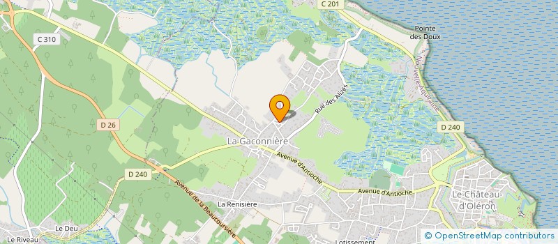 localisation de l'entreprise MADAME KAREN ILLAN  LE CHATEAU-D'OLERON