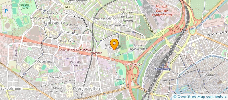 localisation de l'entreprise MADAME KAREN JANTZI à STRASBOURG