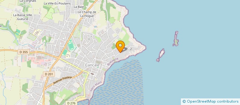 localisation de l'entreprise MADAME KAREN KWIATKOWSKI  CANCALE