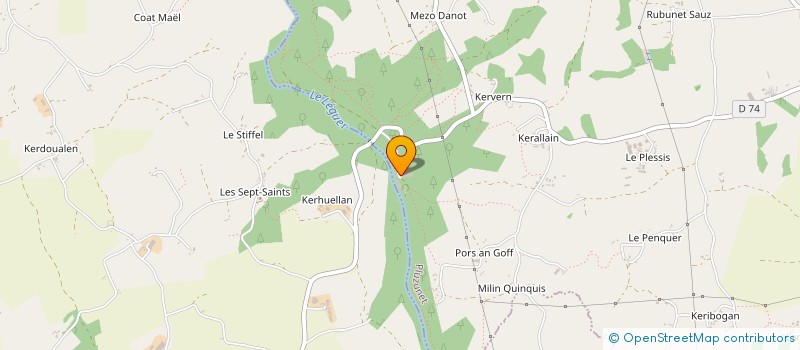 localisation de l'entreprise MADAME KAREN L'HEMEURY  PLUZUNET