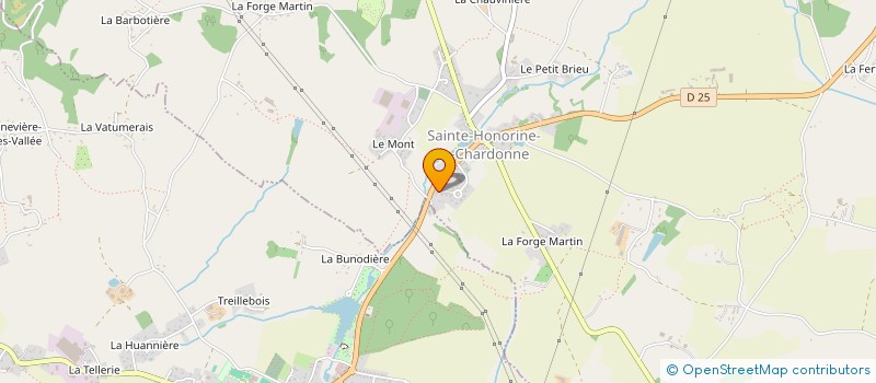 localisation de l'entreprise MADAME KAREN LANGE à SAINTE-HONORINE-LA-CHARDONNE